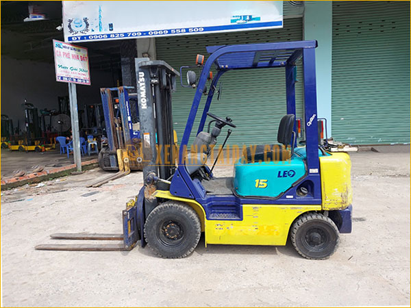 Xe nâng xăng Komatsu FG15-16 - Xe Nâng Hiếu Khuê - Công Ty TNHH Hiếu Khuê